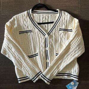 NWT cider cardigan